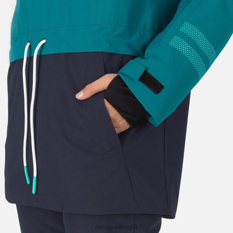 vrouwen skpr anorak donkersmaragd toppen Rossignol NF00D1052