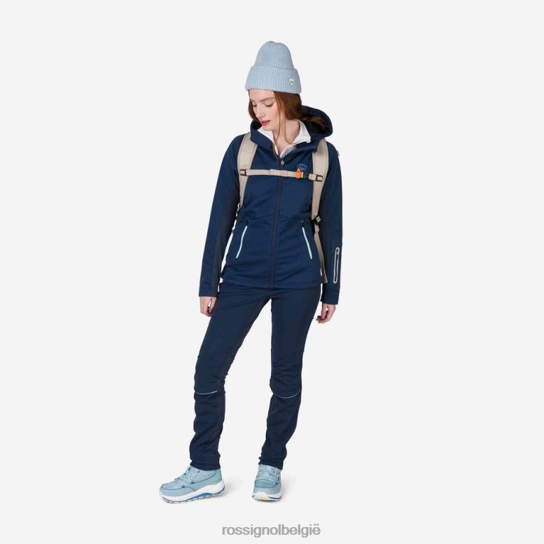 vrouwen softshell-jas donkermarine toppen Rossignol NF00D956