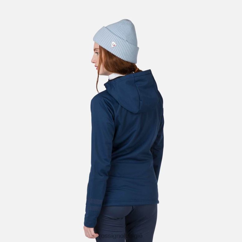 vrouwen softshell-jas donkermarine toppen Rossignol NF00D956
