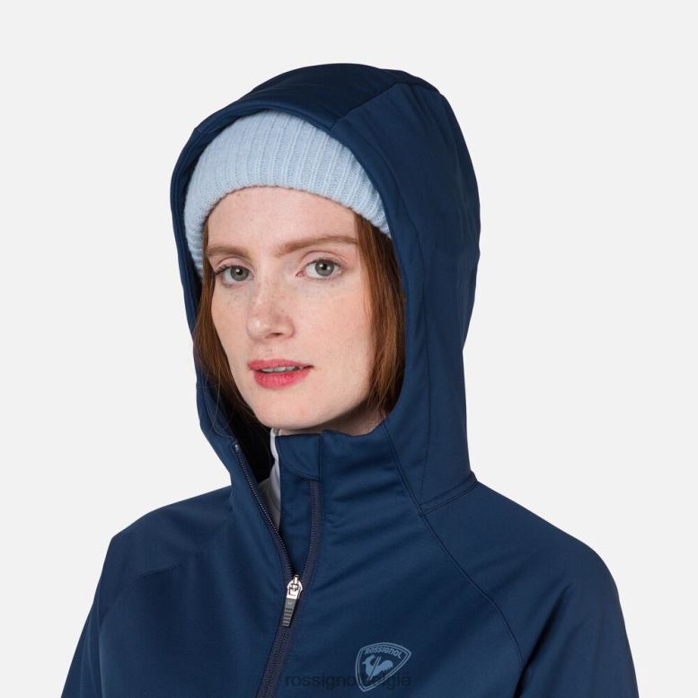 vrouwen softshell-jas donkermarine toppen Rossignol NF00D956