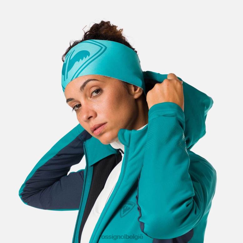 vrouwen softshell-jas donkersmaragd toppen Rossignol NF00D1120