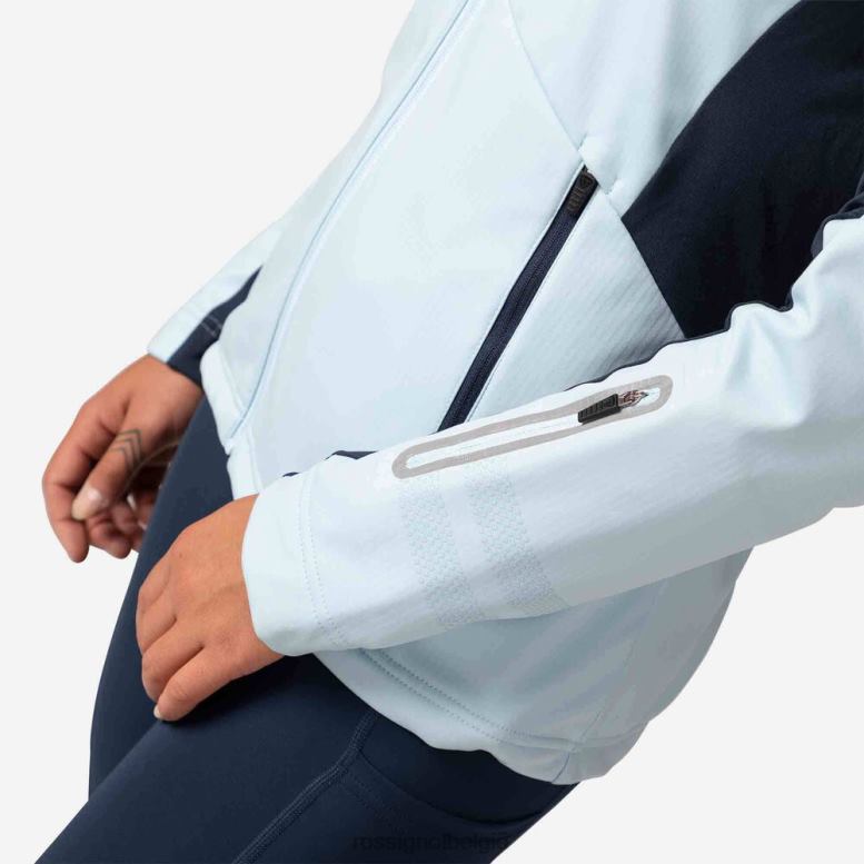 vrouwen softshell-jas gletsjer toppen Rossignol NF00D968