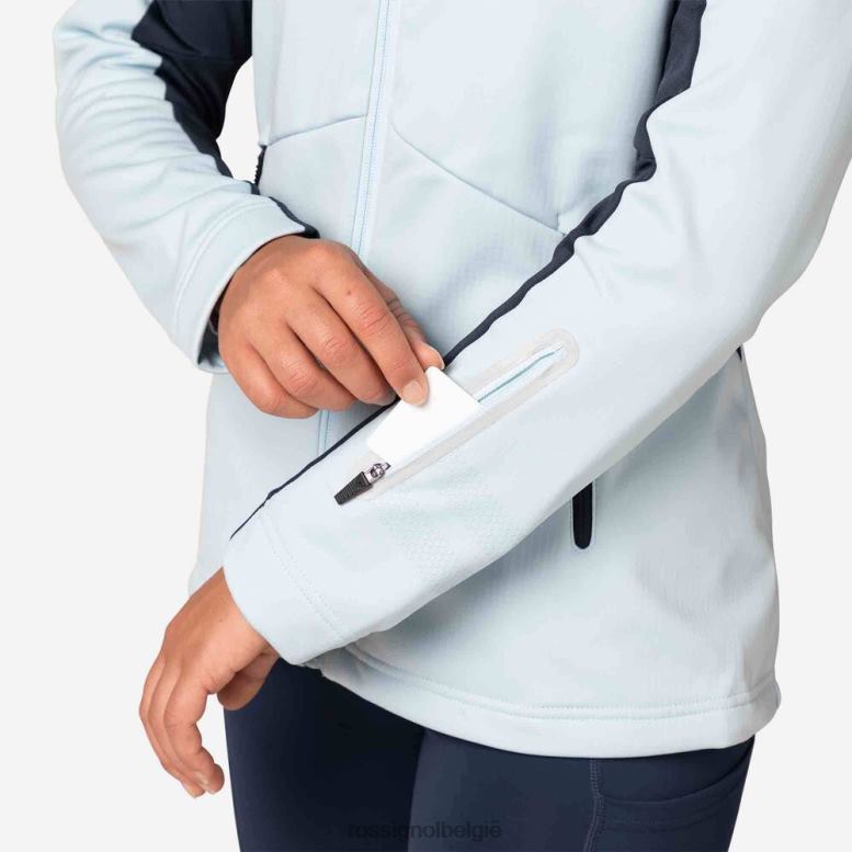 vrouwen softshell-jas gletsjer toppen Rossignol NF00D968