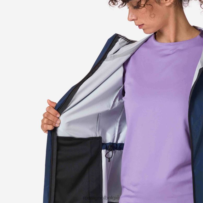 vrouwen actieve regenjas donkermarine toppen Rossignol NF00D871