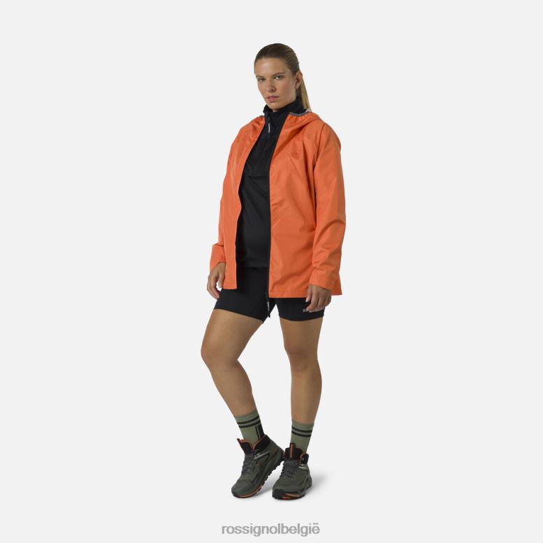 vrouwen actieve regenjas vlamoranje toppen Rossignol NF00D964
