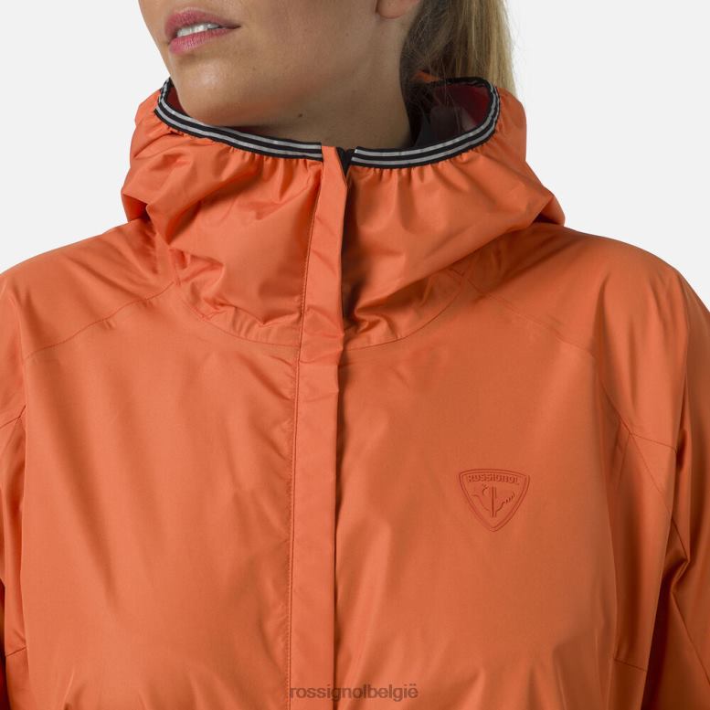vrouwen actieve regenjas vlamoranje toppen Rossignol NF00D964