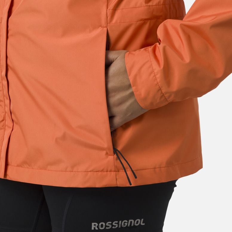vrouwen actieve regenjas vlamoranje toppen Rossignol NF00D964