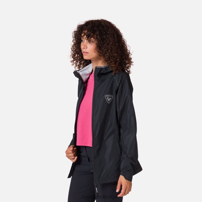vrouwen actieve regenjas zwart toppen Rossignol NF00D825