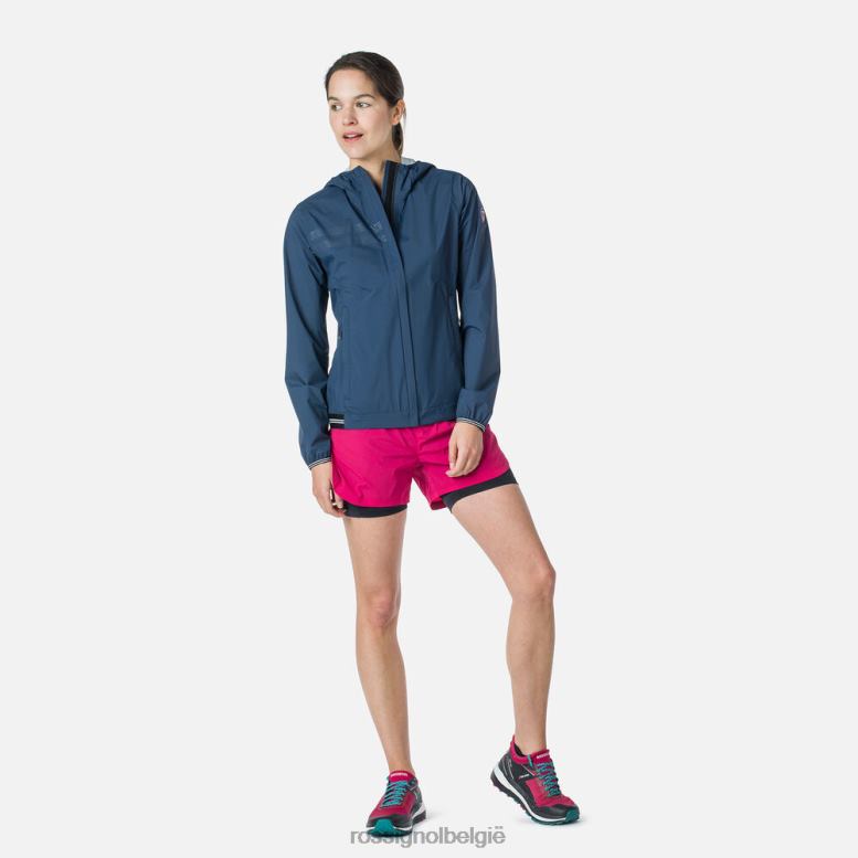 vrouwen lichtgewicht regenjack donkermarine toppen Rossignol NF00D995