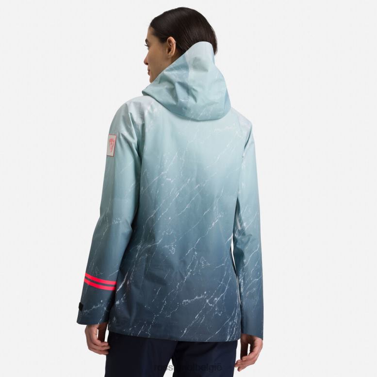 vrouwen Atelier Ride Free ski-jas aquamarmer toppen Rossignol NF00D1040