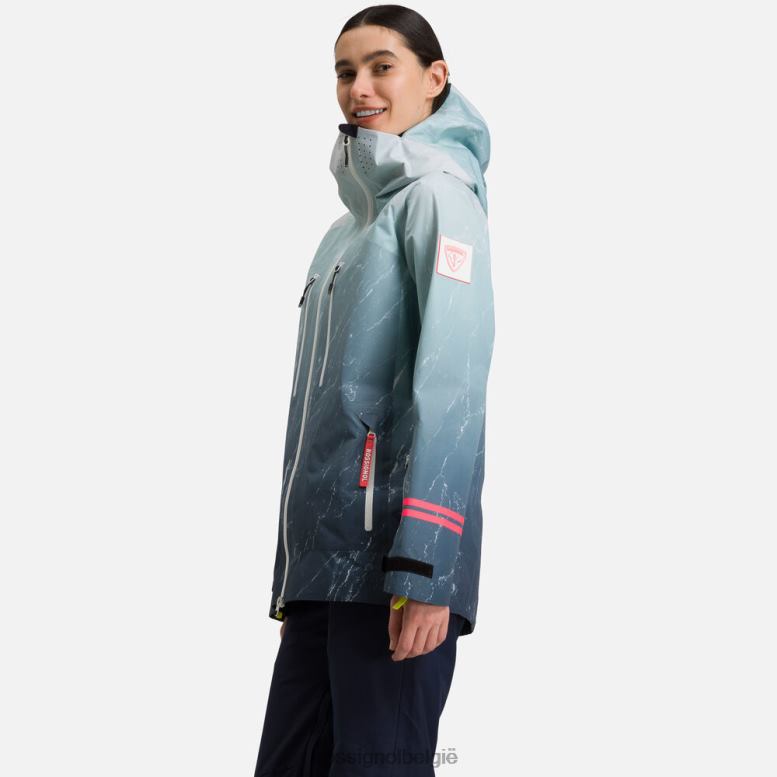 vrouwen Atelier Ride Free ski-jas aquamarmer toppen Rossignol NF00D1040