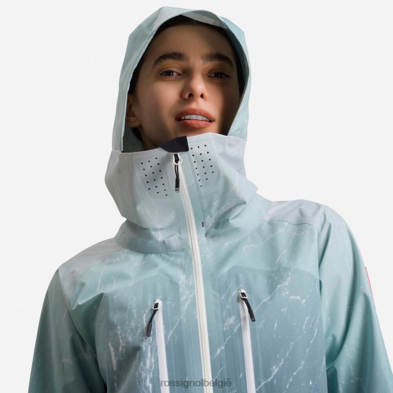 vrouwen Atelier Ride Free ski-jas aquamarmer toppen Rossignol NF00D1040