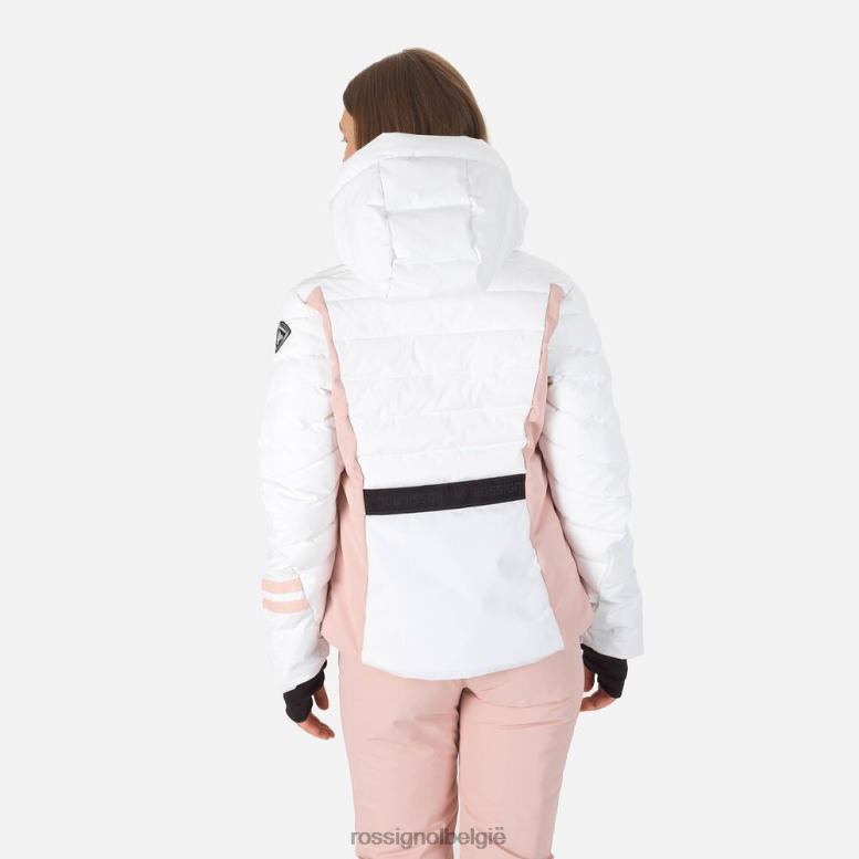 vrouwen Courbe optische ski-jas wit toppen Rossignol NF00D1130