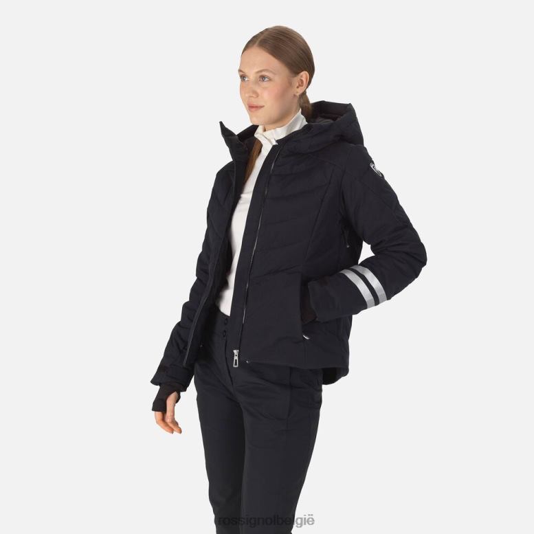 vrouwen Courbe ski-jas zwart toppen Rossignol NF00D1121
