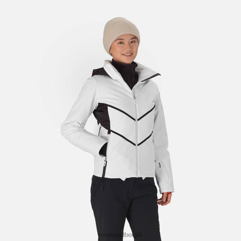 vrouwen Reageer merino ski-jas wit toppen Rossignol NF00D1060