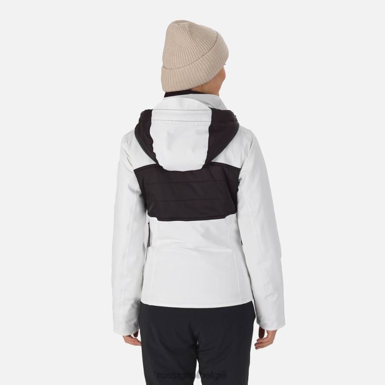 vrouwen Reageer merino ski-jas wit toppen Rossignol NF00D1060