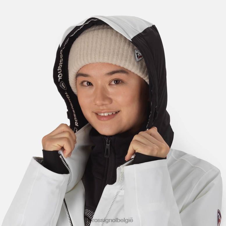 vrouwen Reageer merino ski-jas wit toppen Rossignol NF00D1060
