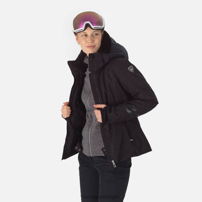 vrouwen controle ski-jas zwart toppen Rossignol NF00D930