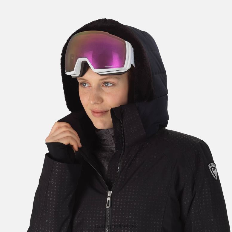 vrouwen controle ski-jas zwart toppen Rossignol NF00D930