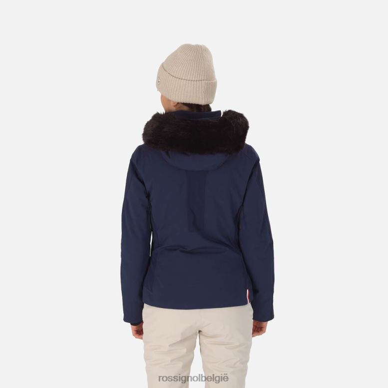vrouwen luchtski-jas donker marine toppen Rossignol NF00D1067