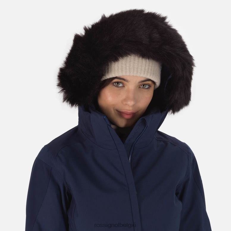 vrouwen luchtski-jas donker marine toppen Rossignol NF00D1067