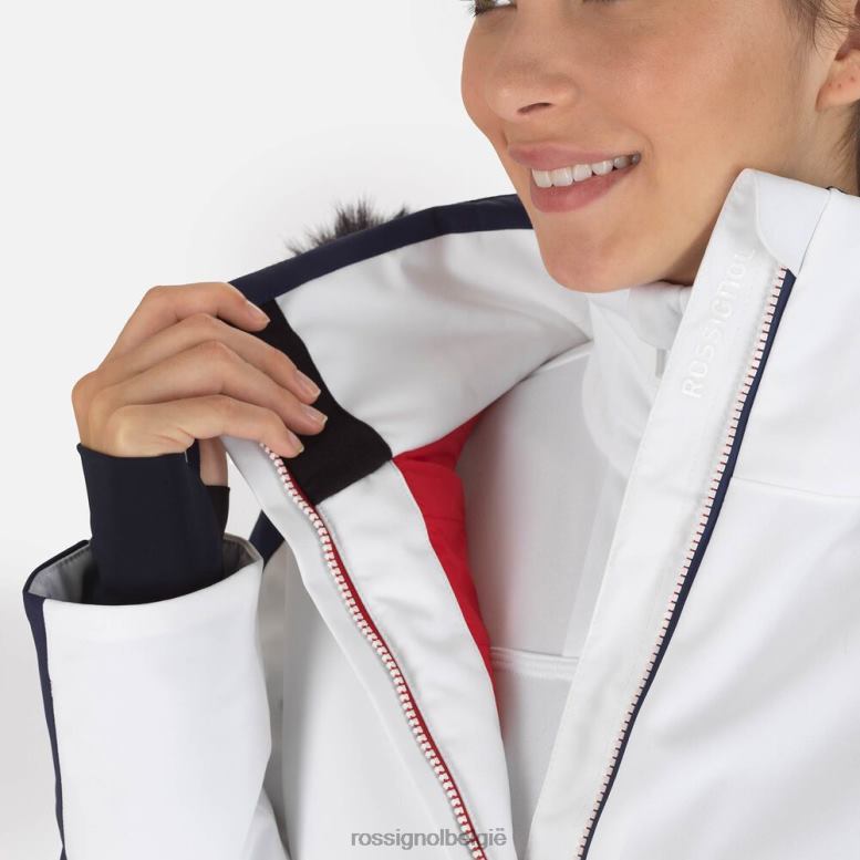 vrouwen luchtski-jas wit toppen Rossignol NF00D1091