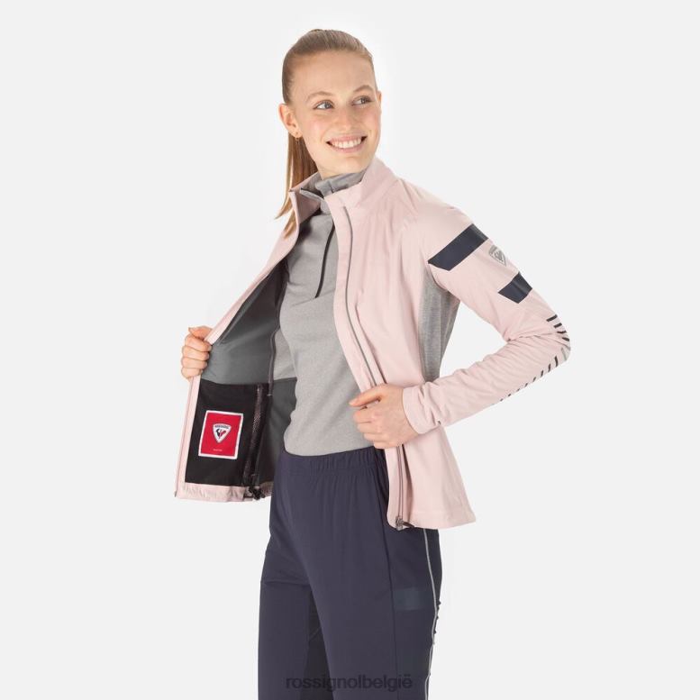 vrouwen poursuite nordic ski-jas kers toppen Rossignol NF00D751