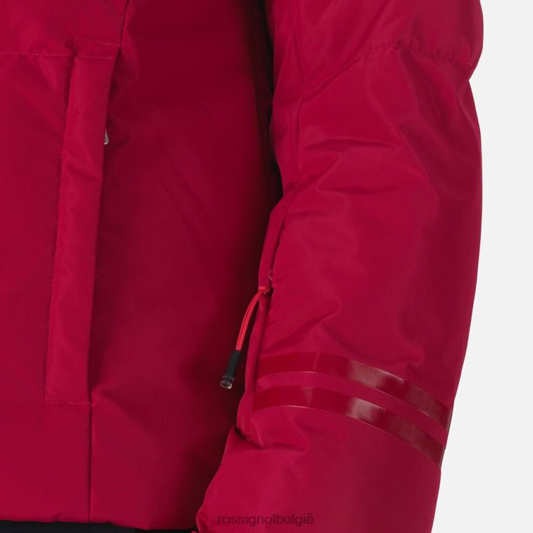 vrouwen rapide parelmoer ski-jas kers toppen Rossignol NF00D1011