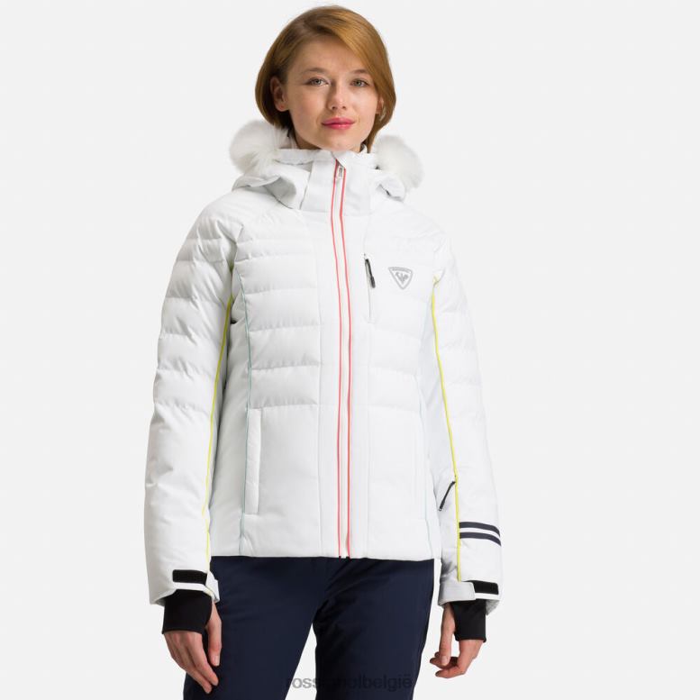 vrouwen rapide xp ski-jas wit toppen Rossignol NF00D783