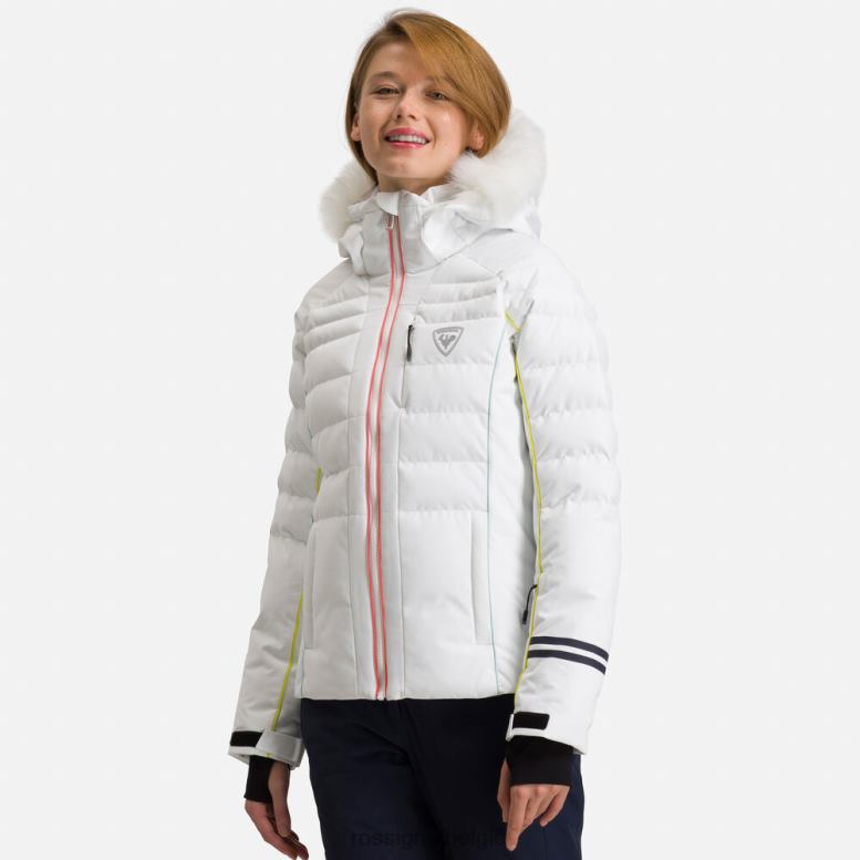 vrouwen rapide xp ski-jas wit toppen Rossignol NF00D783