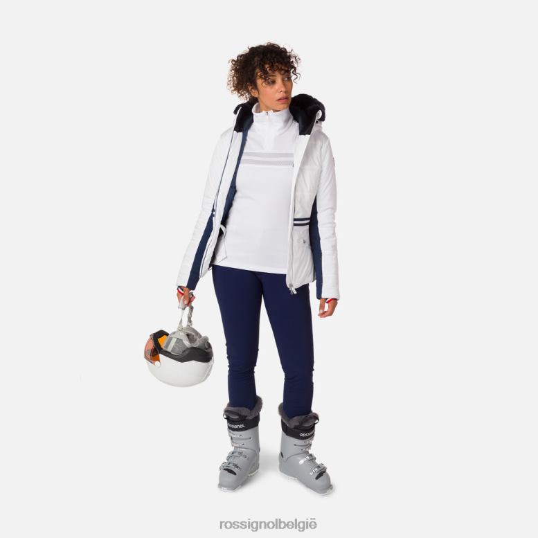 vrouwen roc ski-jas wit toppen Rossignol NF00D1002