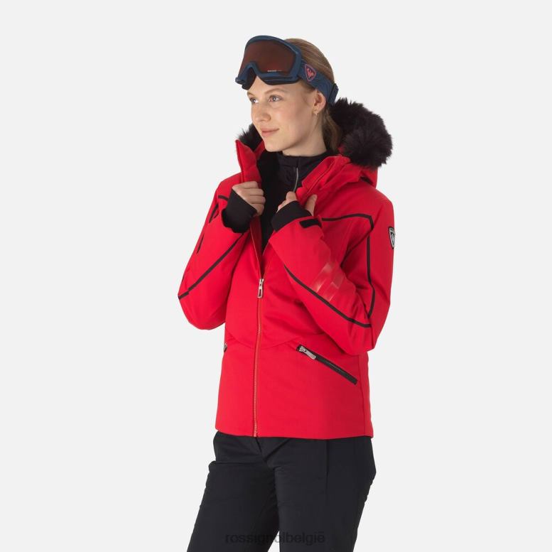 vrouwen ski jas sportrood toppen Rossignol NF00D798