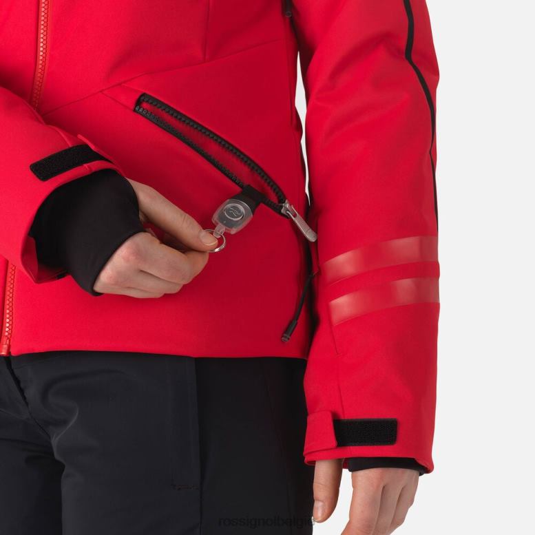 vrouwen ski jas sportrood toppen Rossignol NF00D798