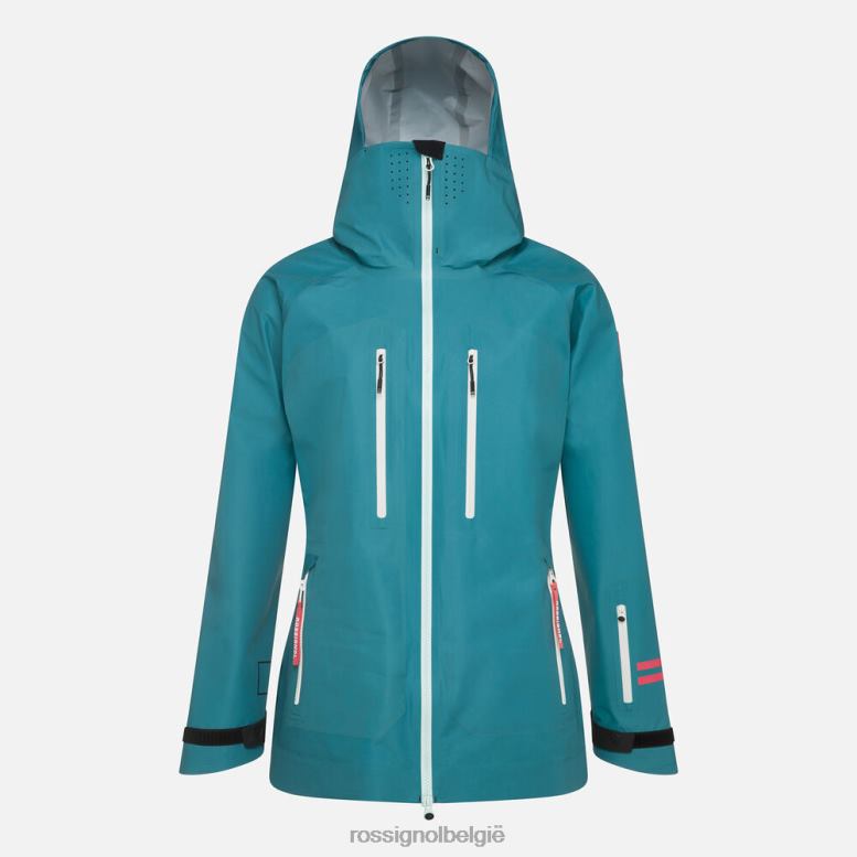 vrouwen ski-jas van atelier donkersmaragd toppen Rossignol NF00D1117