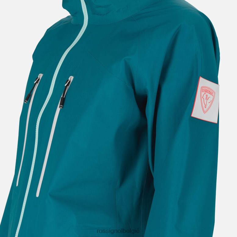 vrouwen ski-jas van atelier donkersmaragd toppen Rossignol NF00D1117