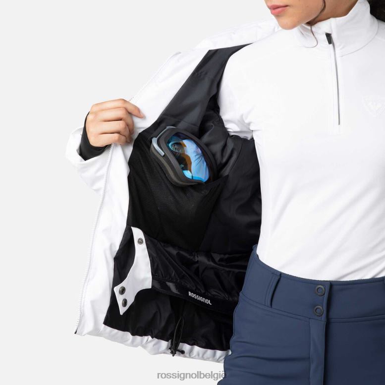 vrouwen staci ski-jas wit toppen Rossignol NF00D1030
