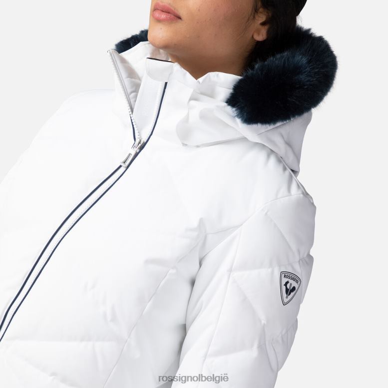 vrouwen staci ski-jas wit toppen Rossignol NF00D1030