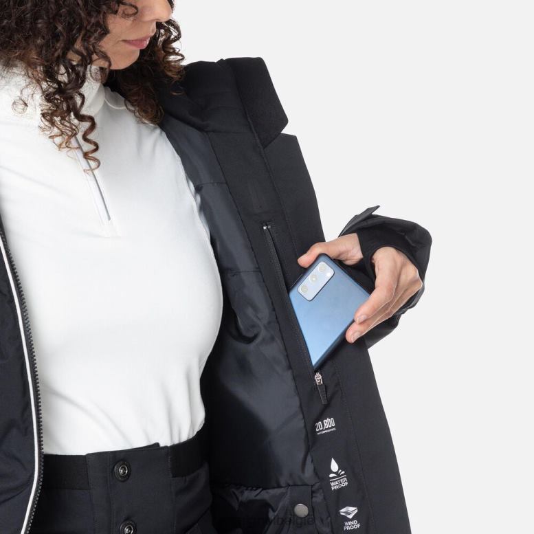 vrouwen staci ski-jas zwart toppen Rossignol NF00D759