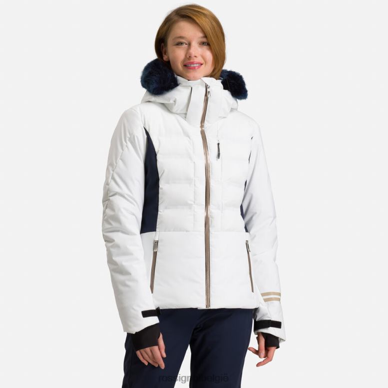 vrouwen vertrek ski-jas wit toppen Rossignol NF00D793