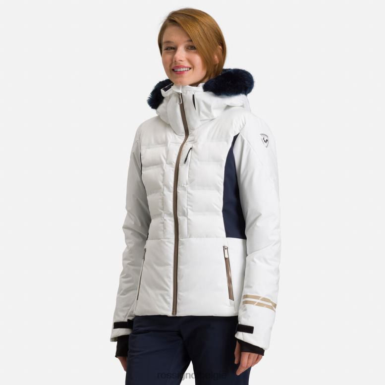 vrouwen vertrek ski-jas wit toppen Rossignol NF00D793