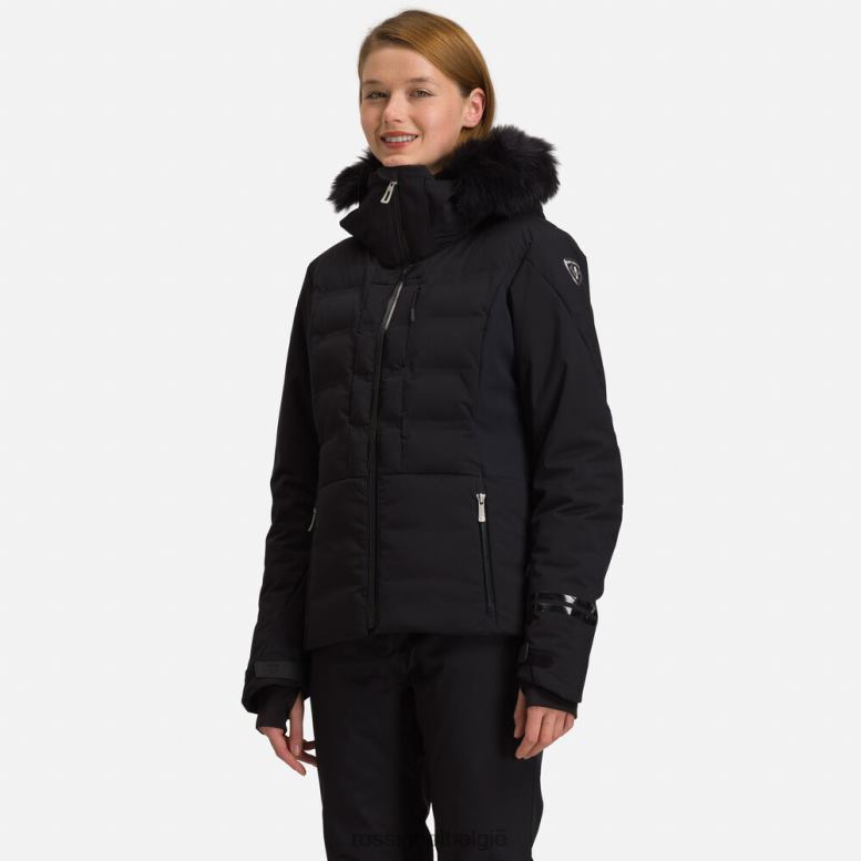vrouwen vertrek ski-jas zwart toppen Rossignol NF00D772