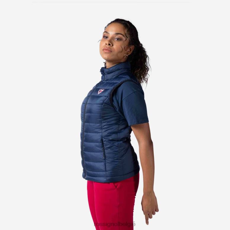 vrouwen geïsoleerd vest 180gr donkermarine toppen Rossignol NF00D846