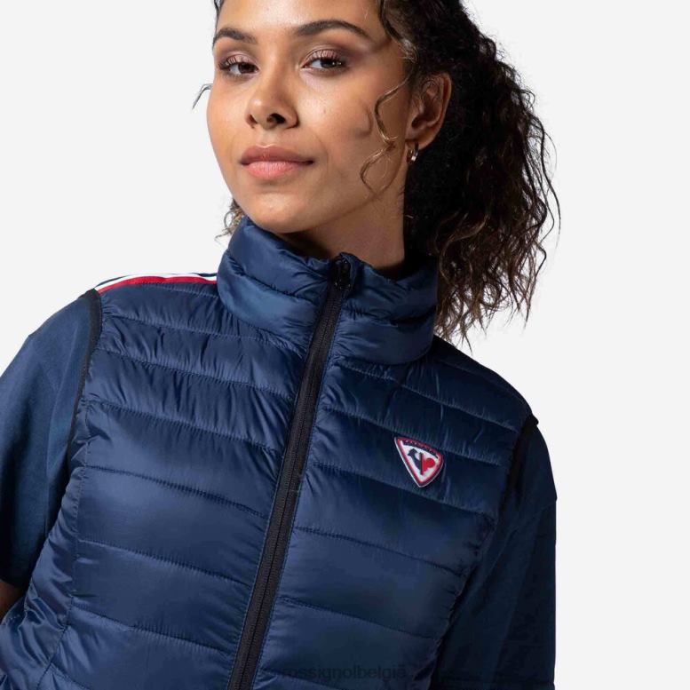 vrouwen geïsoleerd vest 180gr donkermarine toppen Rossignol NF00D846