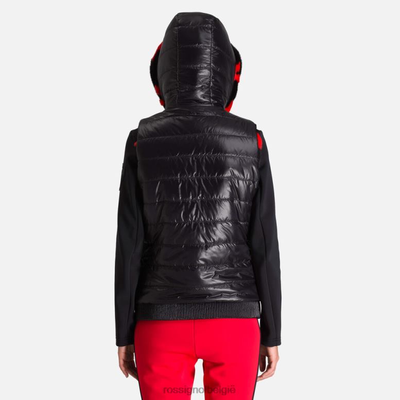 vrouwen jcc ondersteboven vest zwart toppen Rossignol NF00D1055