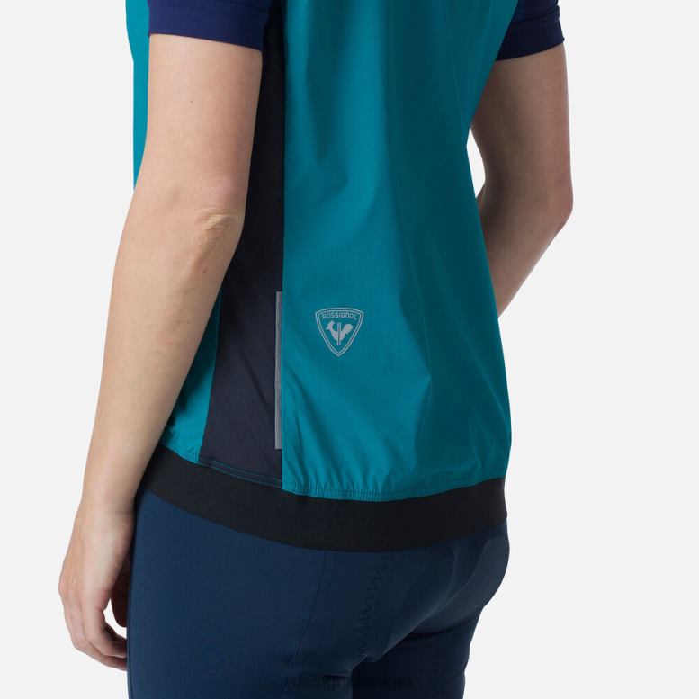 vrouwen lichtgewicht ademend vest donkersmaragd toppen Rossignol NF00D998