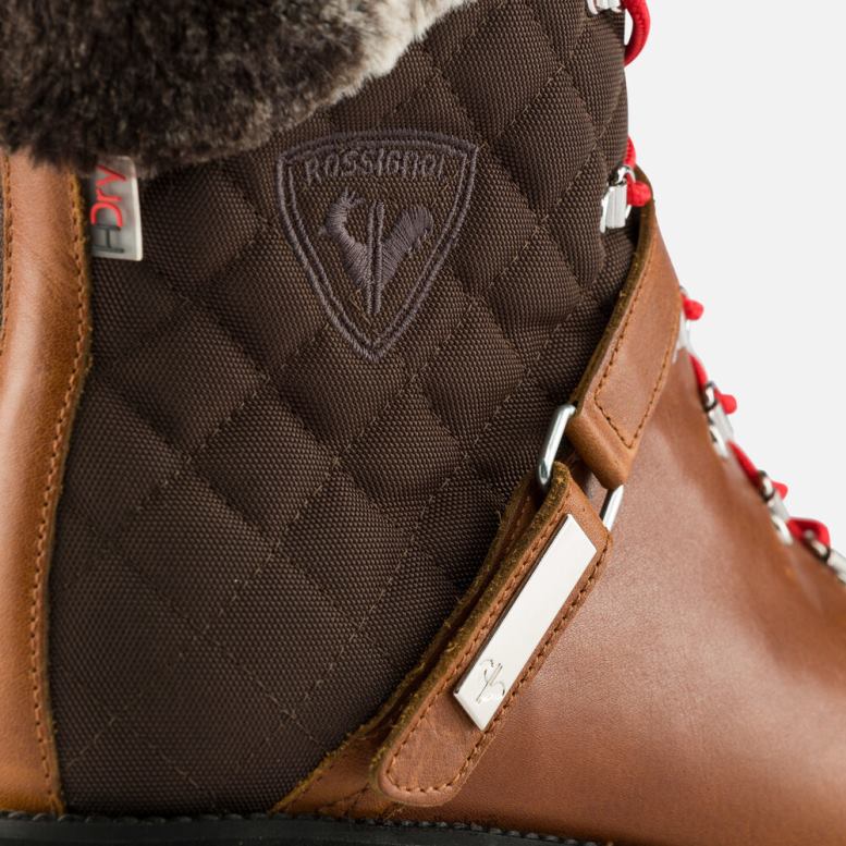 vrouwen Megeve-laarzen uit 1907 kameel schoenen Rossignol NF00D770