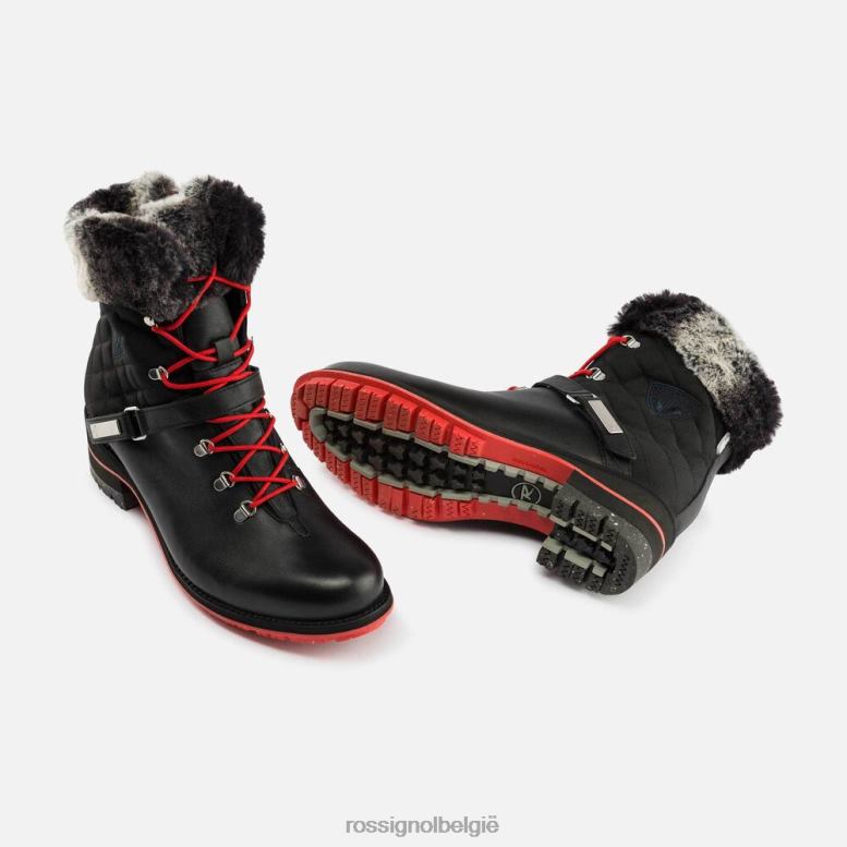 vrouwen Megeve-laarzen uit 1907 zwart schoenen Rossignol NF00D771