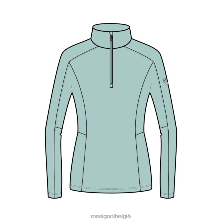 vrouwen klassieke 1/2 ritslaag aquatisch toppen Rossignol NF00D1125