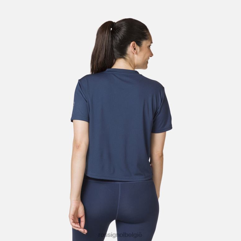 vrouwen actieve tee donker marine toppen Rossignol NF00D906