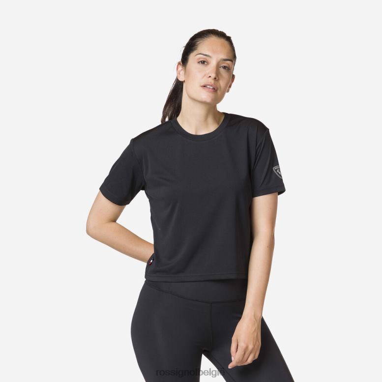 vrouwen actieve tee zwart toppen Rossignol NF00D861